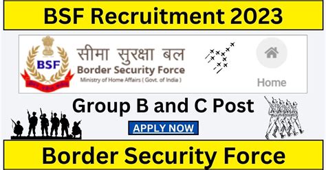 BSF Recruitment 2023 Apply For 166 Group B And C Post