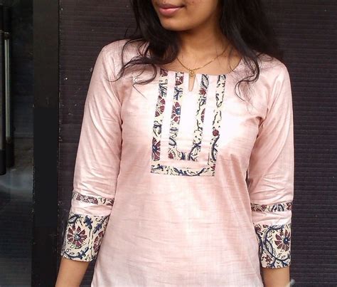 40 Amazing Kurti Neck Designs With Lace And Borders Bling Sparkle