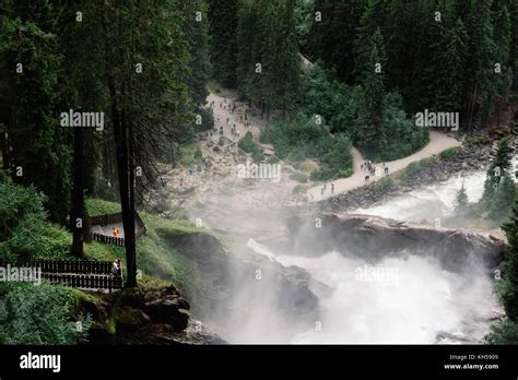 Krimml Waterfalls in Austria Stock Photo - Alamy