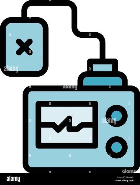 Defibrillator Tool Icon Outline Defibrillator Tool Vector Icon For Web