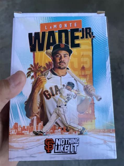 San Francisco Giants Sga 6 2 24 Lamonte Wade Jr 100th Splash Hit