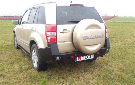 Suzuki Grand Vitara D Zderzak Stalowy Ty Tylny