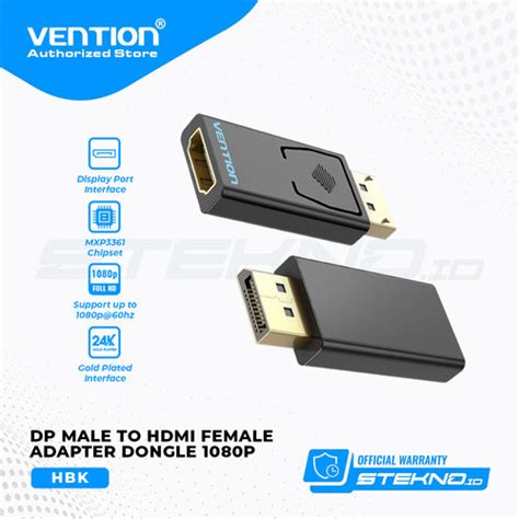 Jual Dt Vention Converter Displayport Dp To Hdmi Female Macbook