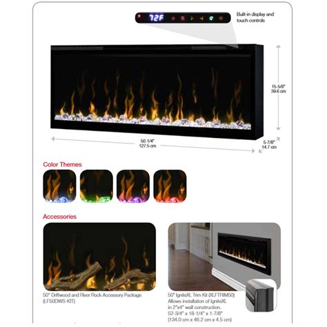 Dimplex Ireland Electric Fire Linear 127 Ignite Xlf50