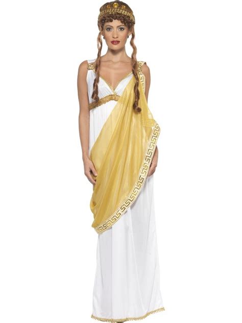 Adult Helen Troy Goddess Roman Greek Ladies Toga Fancy Dress Hen Party