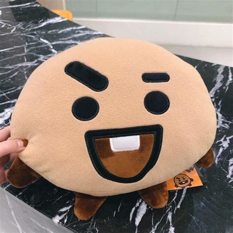 24 Horas Entregada Corea Kpop BTS BT21 Etiqueta Juguetes De Peluche