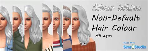 Sims Hair Colors Mods Aholicasev