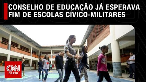 Conselho De Educação Já Esperava Fim De Escolas Cívico Militares Cnn