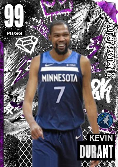 NBA 2K23 2KDB Custom Card Kevin DURANT