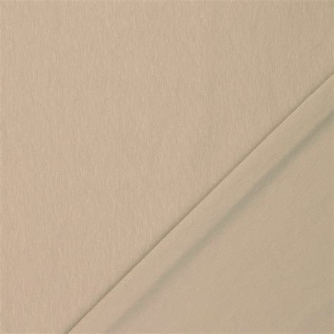 Tissu Jersey De Coton Sopo Beige Tissus Hemmers