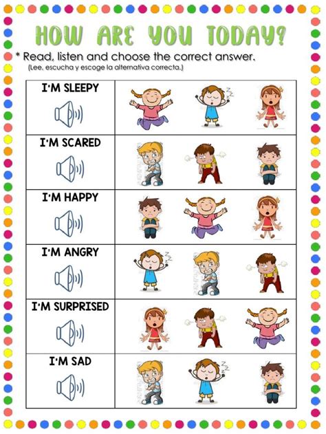 Feelings And Emotions Interactive And Downloadable Worksheet You Can Do The Exercises Online Or