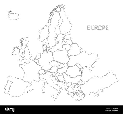 Dibujos De Paises Europa Para Colorear Vsun