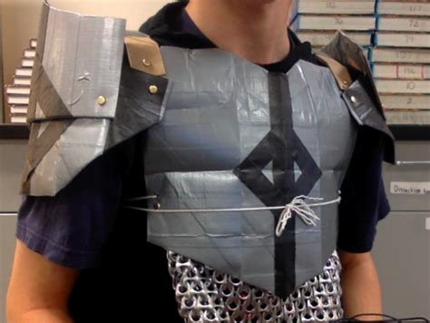How To Make Diy Cardboard Armor 11 Free Plans Mymydiy Inspiring