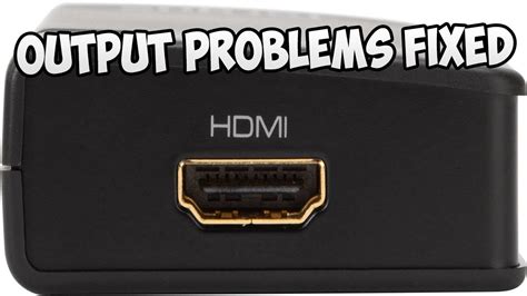 2024 Fix For HDMI Output Problems In Windows YouTube