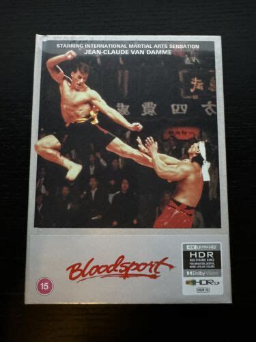 Bloodsport K Ultra Hd Limited Edition Media Book New Sealed Ebay