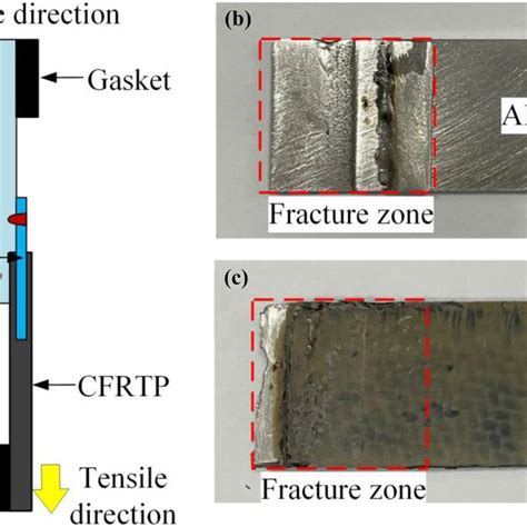 Tensile Fracture Morphology Of Sample A Schematic Diagram Of Sample