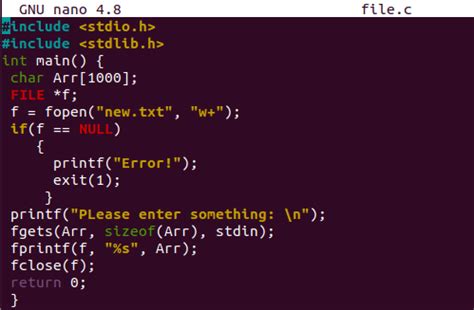 How Do You Write To A File In C Devsday Ru