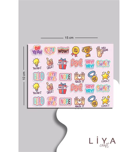 Planlacı Sticker Seti Planner Ajanda Bullet Journal İçin Uygun Set