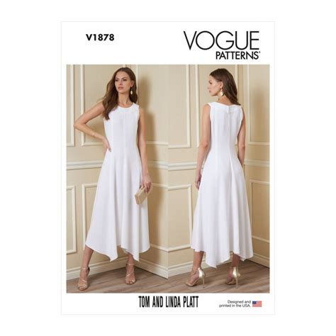 Vogue Patterns V Misses And Misses Petite Dress By Tom And Linda