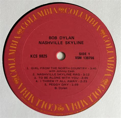 Bob Dylan Nashville Skyline : UK or US (shrink with hype sticker