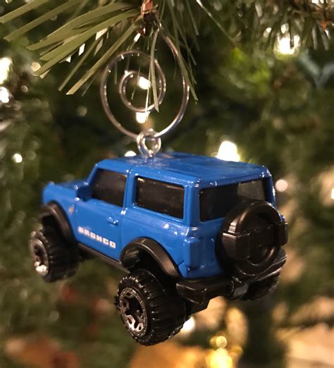 2021 Ford Bronco Christmas Ornament Keepsake Etsy