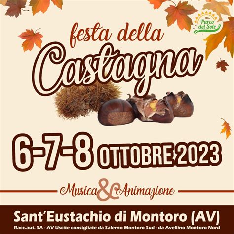 Festa Della Castagna A San Eustachio Di Montoro Av