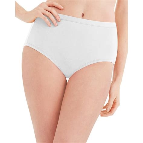 Hanes® Cool Comfort Women S Cotton Brief Panties 6 Pack Pp40wh