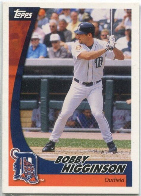 2002 Topps Post Cereal 24 Bobby Higginson Detroit Tigers EBay