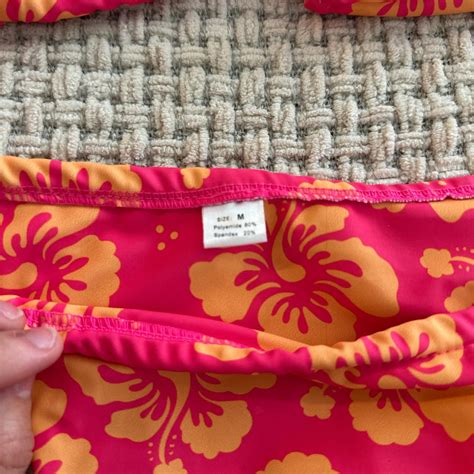 Pink And Yellow Bikini Set Beachyvibes Depop