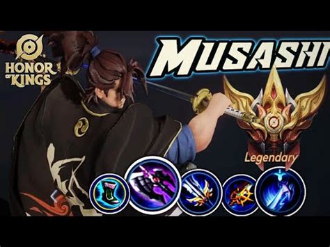 Musashi Clash Lane Build Item Dan Arcana Terbaik Honor Of Kings Pt