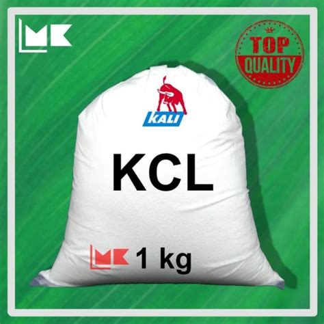 Jual Kcl Potassium Chloride Kalium Klorida Germany Kg Food Grade