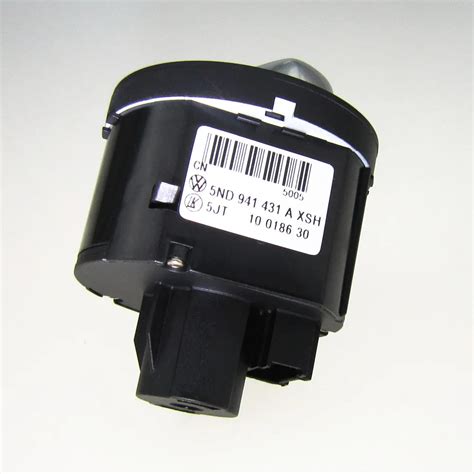 OEM Interruptor Cromado Faro Interruptor Auto Para VW Jetta 5 6 Golf 5