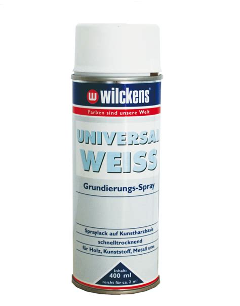 WILCKENS Universal Grundierung Spray Weiß 400 ml Schnelltrocknend