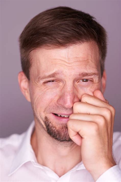 Man Crying Stock Image Image Of Grownup Adult Hopeless 43185633