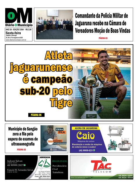 ED 2584 SEX 25 08 2023 by Diário O Município Issuu