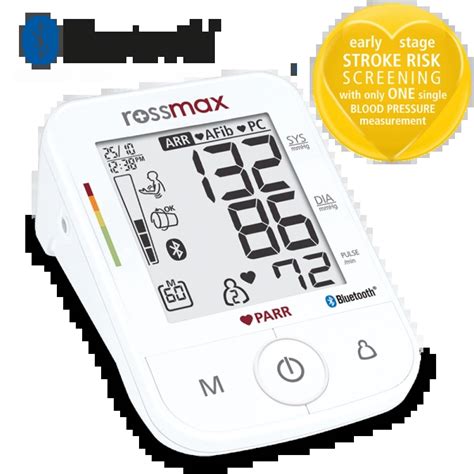 Rossmax X5 Bt Parr” Automatic Blood Pressure Monitor Sidroc