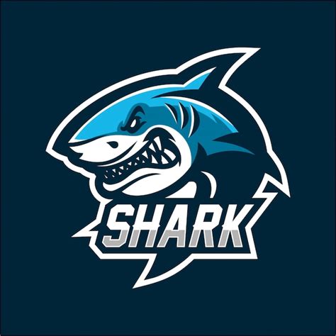 Premium Vector Shark Esport Gaming Mascot Logo Template