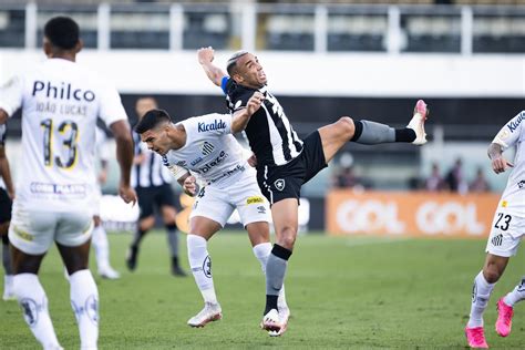 Santos Abre Vantagem Mas Botafogo Busca Empate No Fim Pelo Brasileir O