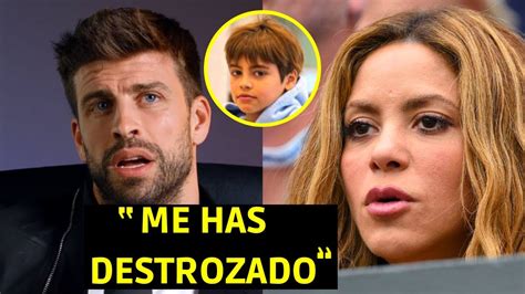 Shakira Y Su Hijo Dejan Completamente Roto A Piqu Tras Una