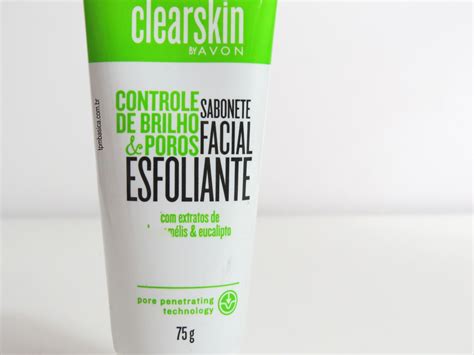 TPM Básica Resenha Sabonete Facial Esfoliante ClearSkin Avon