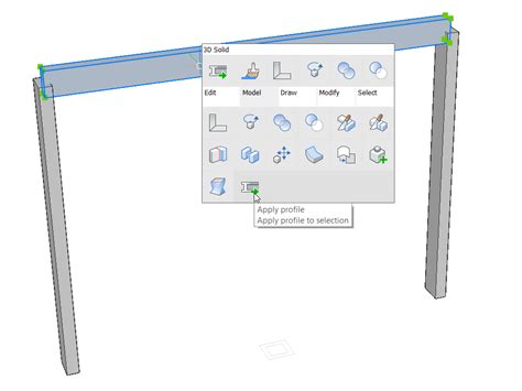 Working With Steel Profiles Bricscad Shape Bricsys Help Center