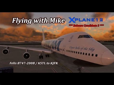 X Plane Release Candidate Felis B Kstl To Kjfk Youtube