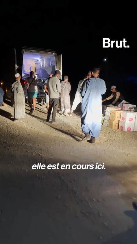 VIDEO Maroc la solidarité s organise après le séisme Brut