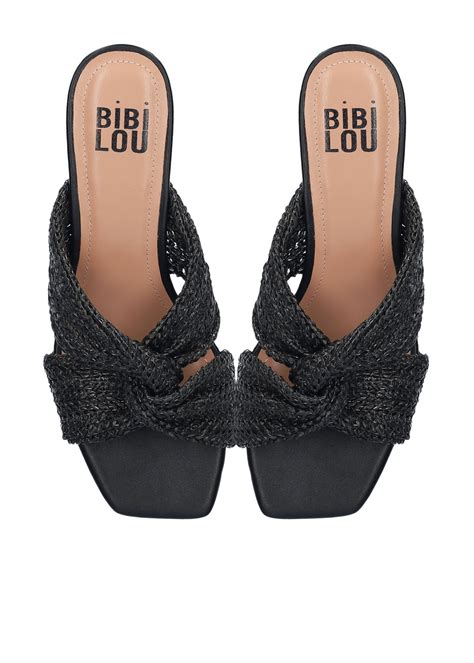 Sandalias De Tac N De Mujer Bibi Lou De Modelo Angela Ref Z Hg Negro