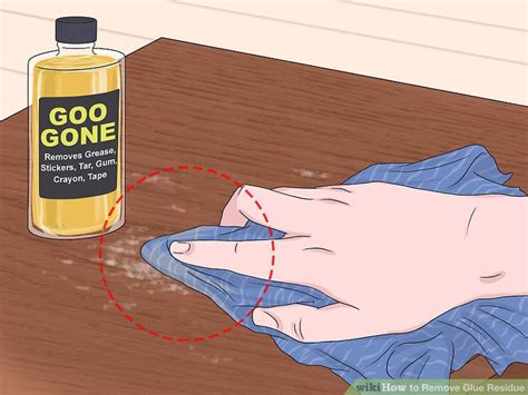 Easy Ways To Remove Glue Residue Wikihow