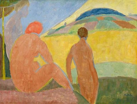 Alois Bílek Naked Women in the Sun Circa 1915 MutualArt