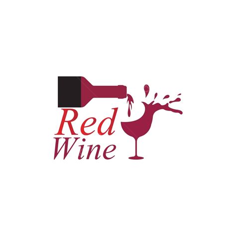 Wine Logo Design Templatevector Illustration Of Icon Vector Beverage