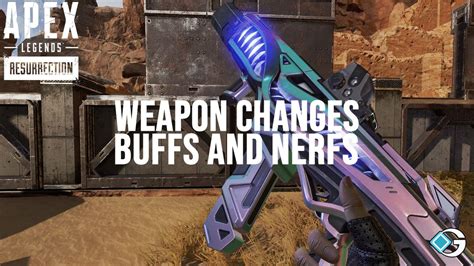 Apex Legends Season Resurrection Weapon Changes Nemesis Nerf Smgs