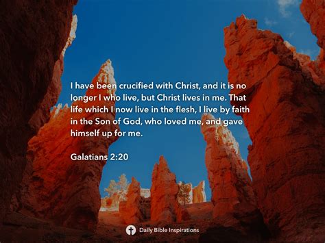 Galatians 220 Daily Bible Inspirations