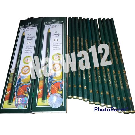 Jual PENSIL FABER CASTELL 2B 12 PCS Shopee Indonesia